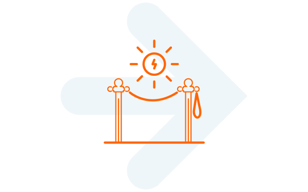 Icon wenig Konkurrenz - Solar